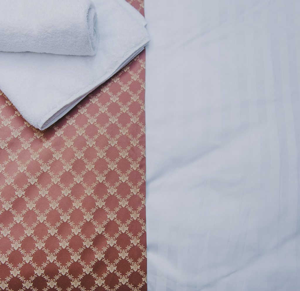 Miss Sophies Olomouc bedsheet detail