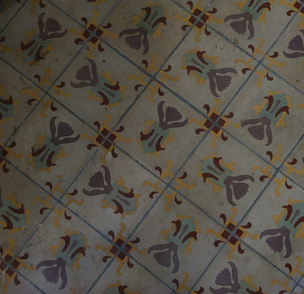 Miss Sophies Olomouc mosaic floor