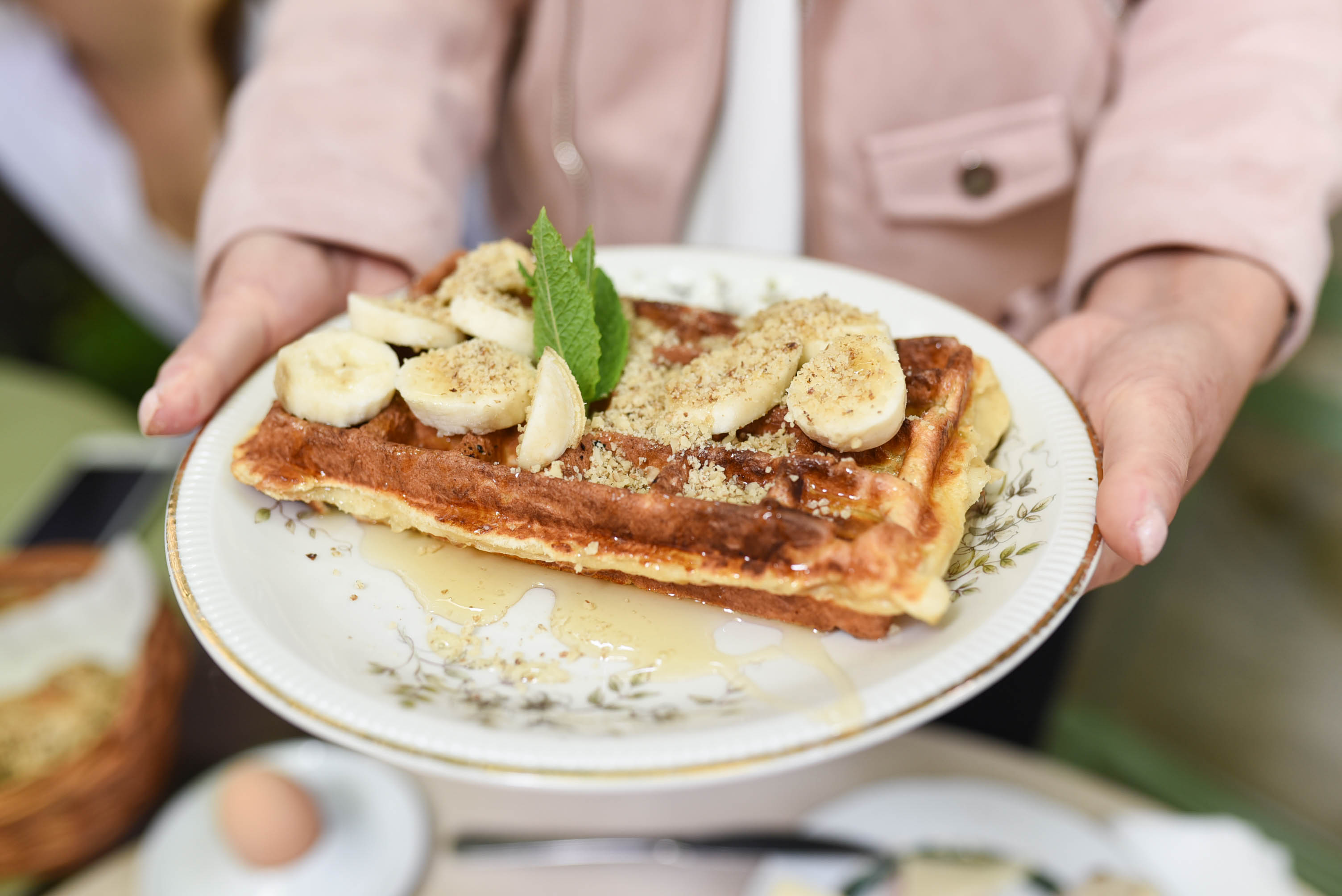Sophies cafe waffles