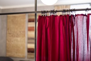 Miss Sophie's Downtown curtains detail