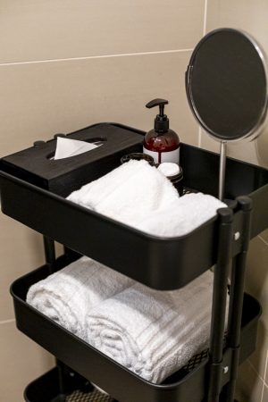 Miss Sophie's Downtown bathroom accessory set
