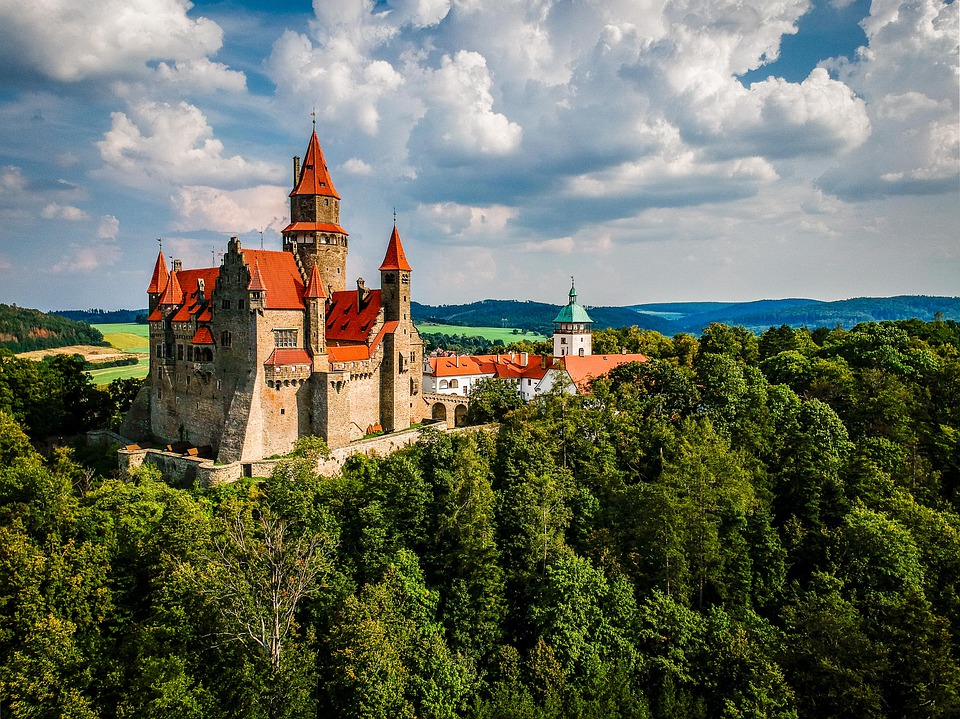 Bouzov castle Czech Republic